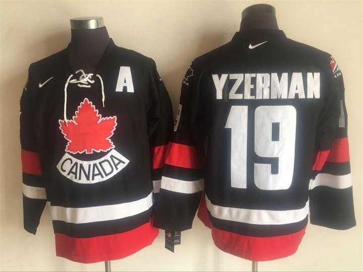 Team Canada Olympic #19 Yzerman Black Nike Stitched NHL Jersey,We sell and wholesale Team Canada Olympic #19 Yzerman Black Nike Stitched NHL Jersey on line form chian!